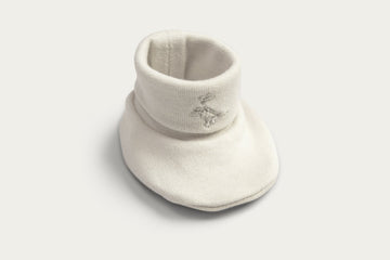 newborn sloefjes - jersey footsies sand - garbo & friends